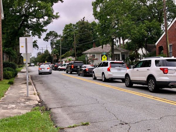 School year begins in a cloud of idling vehicle smoke