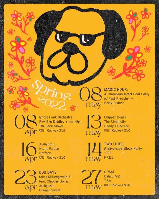 Dog Days announces spring lineup of shows
