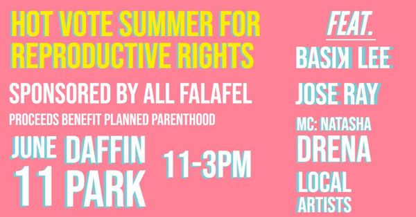 Event Highlight: Hot Vote Summer hosts reproductive rights event at Daffin Park