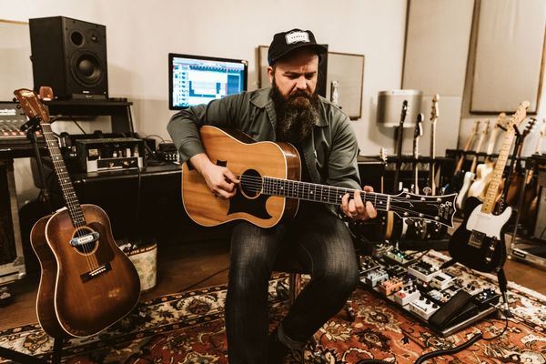 Inside The Back Room Recording Studio with musician Andrew Sovine