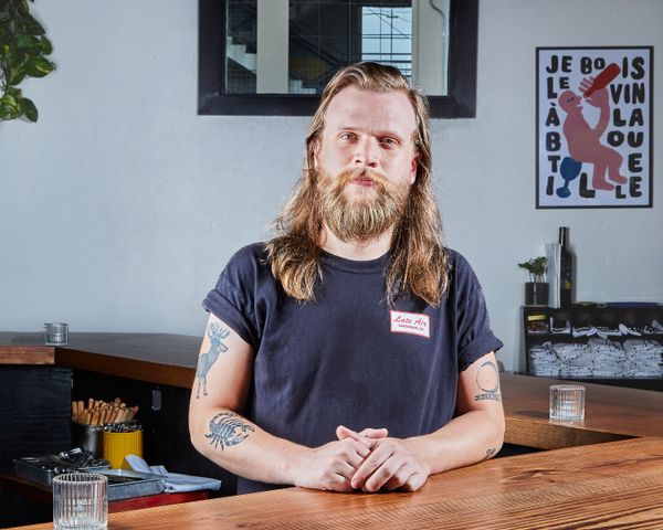 At the bar with Ryan Landers: Late Air’s ‘hype man’ talks natural wine, God, and hospitality on his Friday night shift