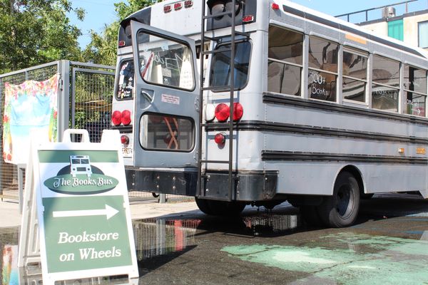 The magic of the Books Bus continues with the Tiniest Bookshop