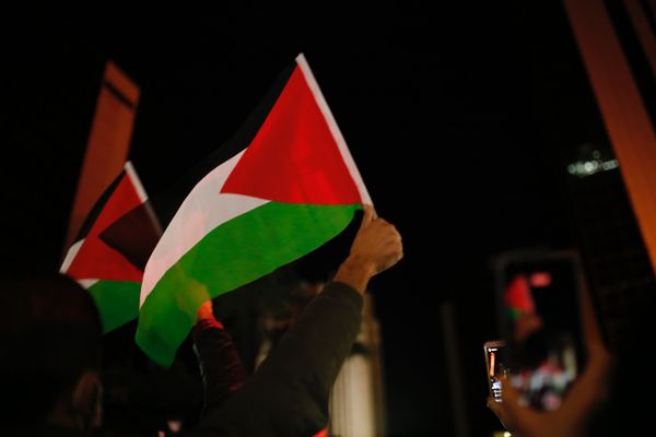 A look back at the Prayer for Palestine rally on Sunday, October 22