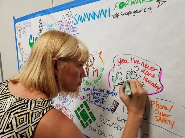 'Inky Brittany' to celebrate 10th anniversary of Graphic Recording: a chat with Brittany Curry