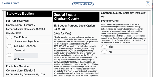 Ballot problems crop up on eve of election focusing on PSC, SPLOST